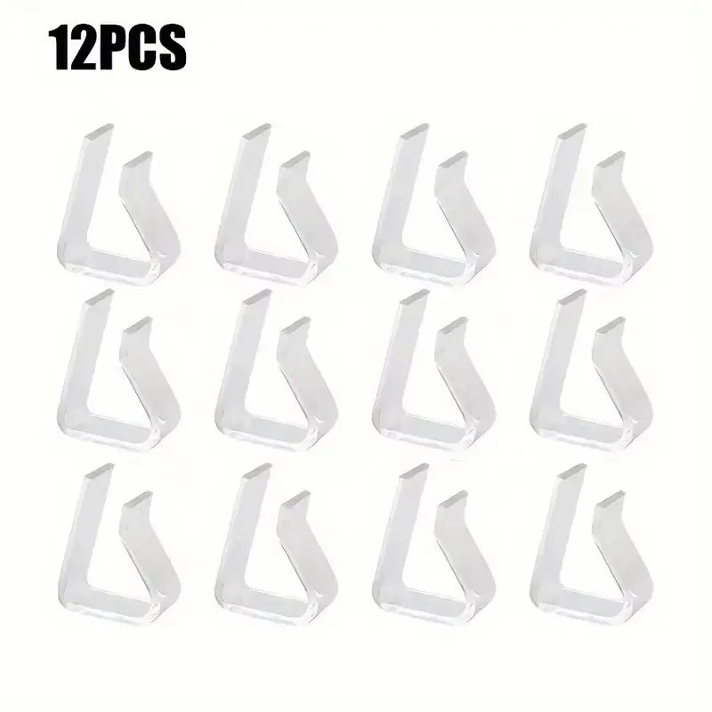Upgraded Tablecloth Clip Thickened Widened Transparent Anti Slip