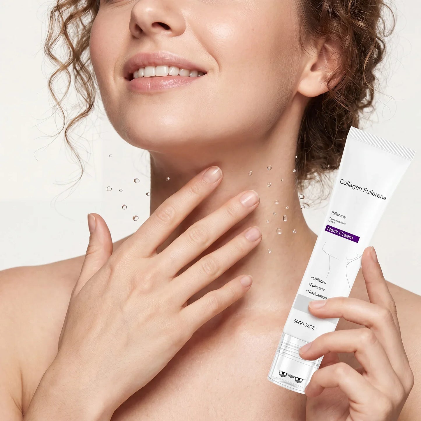 Roller Ball Collagen Neck Cream – Firming & Hydrating 50g