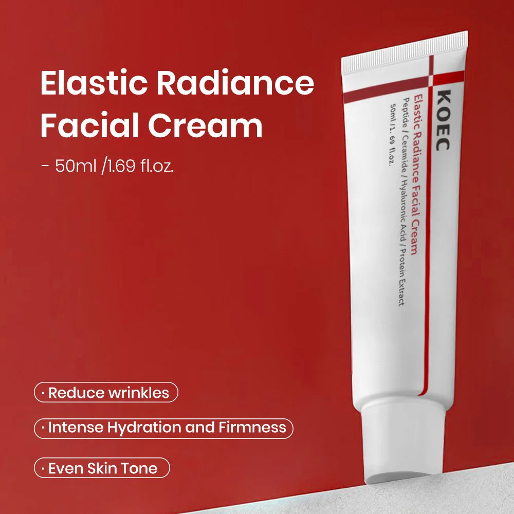 Centella Asiatica Madeca Cream Elastic Radiance Fast-Absorbing & Nourishing Cream, Reduces Wrinkles, Korean Skin Care Peaceful Pleasures Health and Wellness