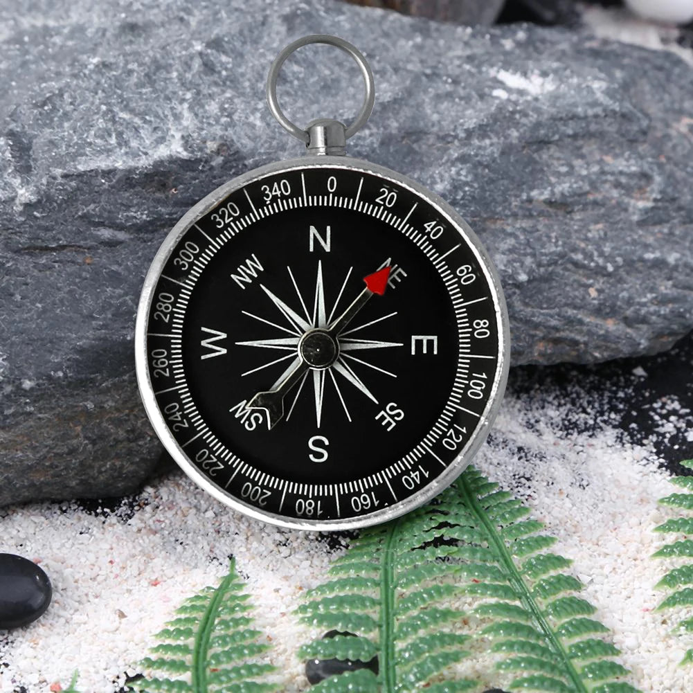 Pocket Compass – Aluminum Alloy, High-Transparency Glass | Camping, Hiking & Navigation Peaceful Pleasures Health and Wellness france