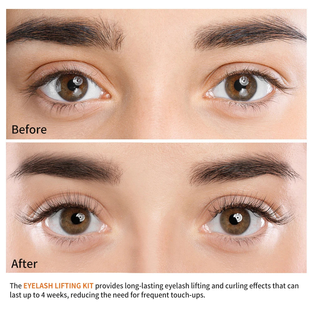 Semi-permanent Lash Lift Eyebrow Perming Kit Full Set Eyelash Lifting Cosmetics Long Lasting Makeup Tools Peaceful Pleasures Health and Wellness