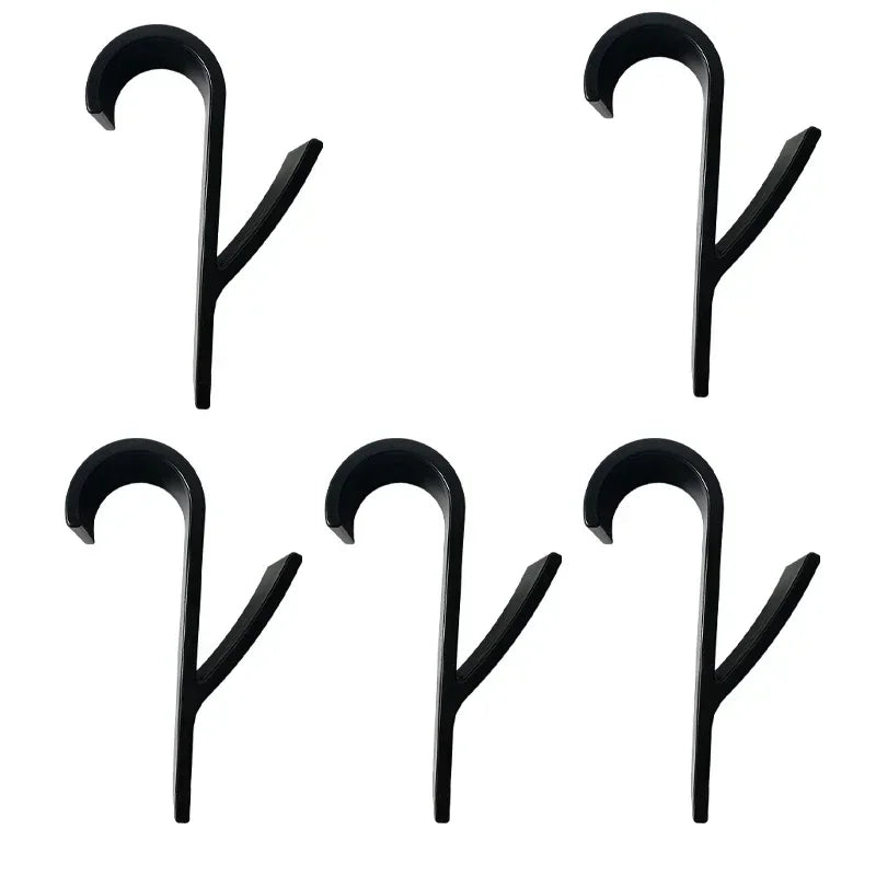 Radiator Towel Hanger Hooks – Clip-On PS Plastic Storage Hooks (1–5 pcs)