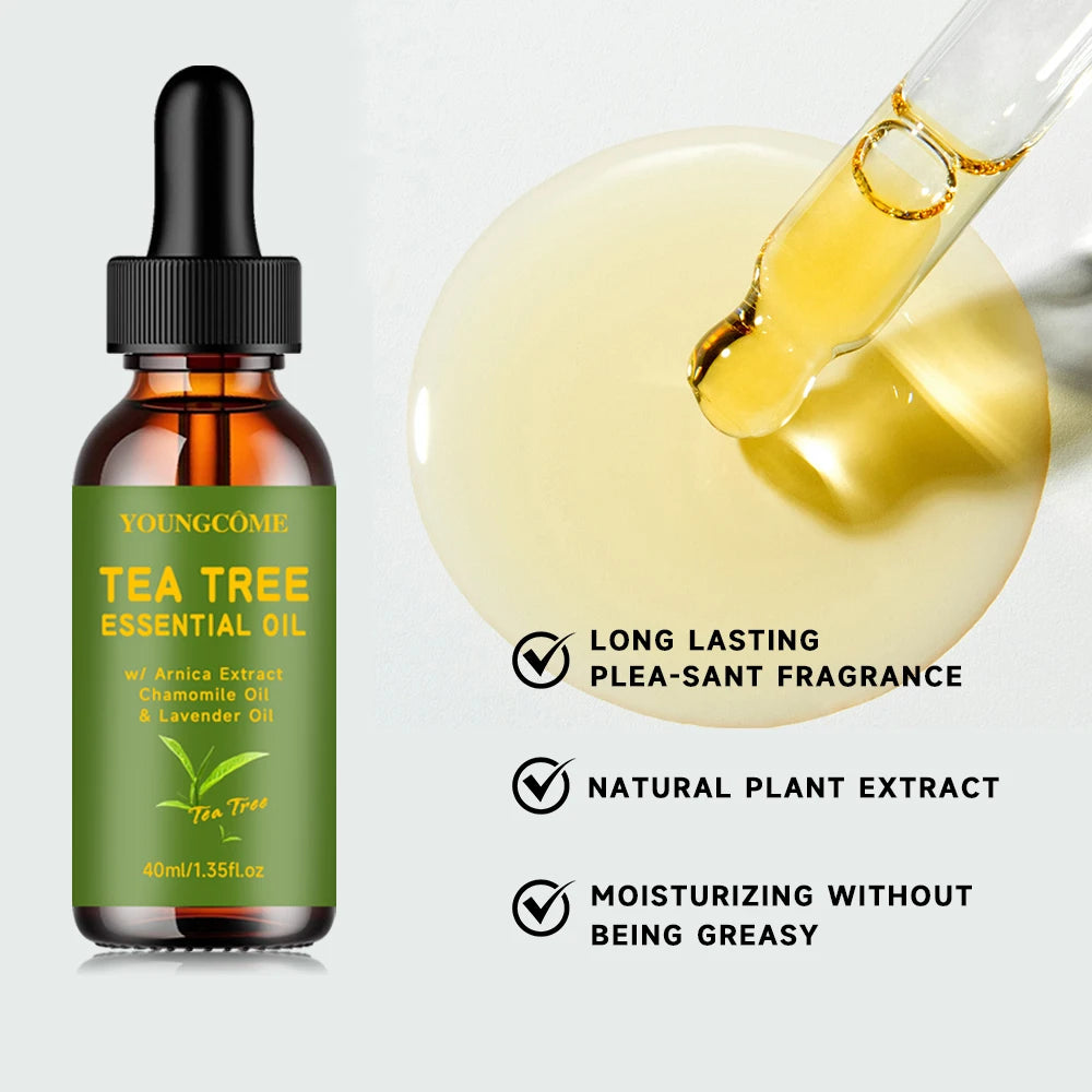 Tea Tree Essential Oil – Skin, Scalp, Nails & Aromatherapy Essential Oil Peaceful Pleasures Health and Wellness
