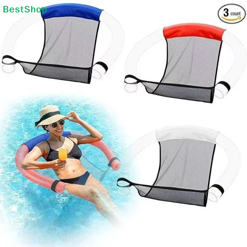 Foldable Floating Pool Chair – Foam Water Hammock Float