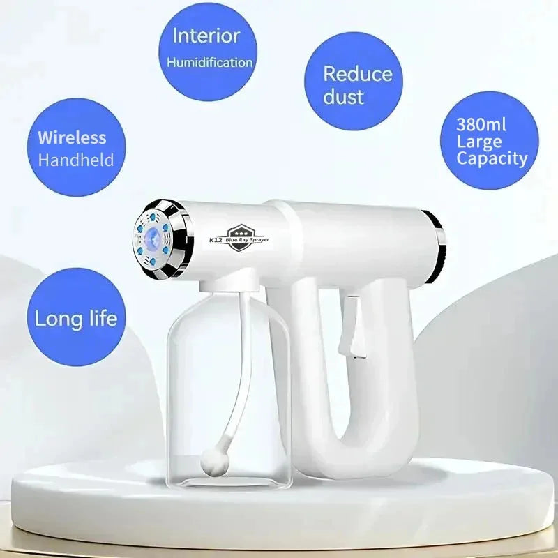 300ml USB Rechargeable Nano Mist Sprayer for Hair Styling