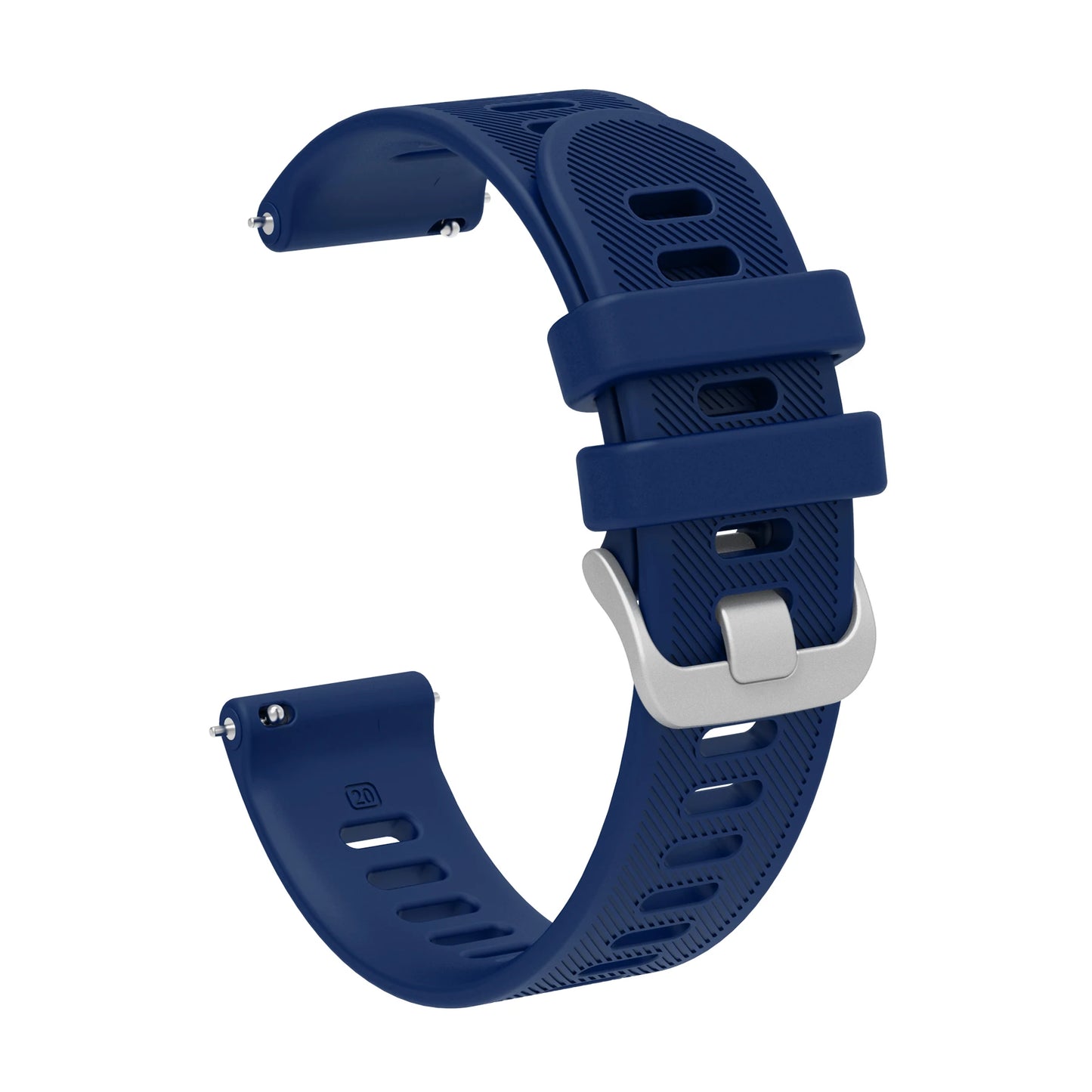 Silicone Strap For Garmin Forerunner 158 55 Replacement Watch Band + Protective Case Shell Peaceful Pleasures Health and Wellness Deep Blue Strap Forerunner 158 55