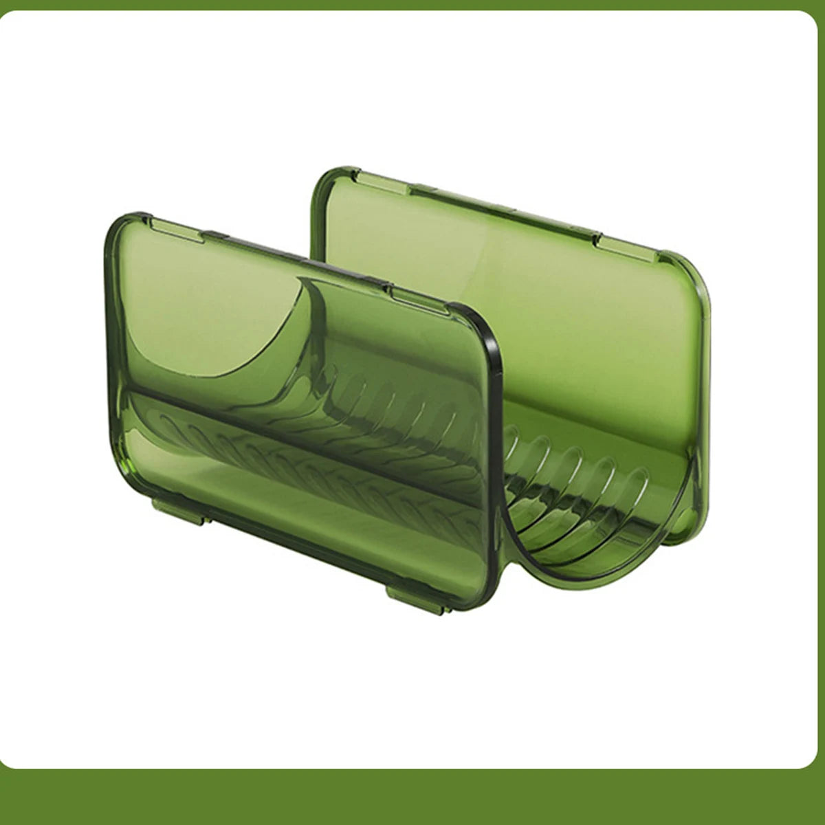 1Pc Water Cup Organizer Stackable Cup Holder Suitable for Cabinets Water Bottle Holder Kitchen Refrigerator Storage Organizatio Peaceful Pleasures Health and Wellness Green