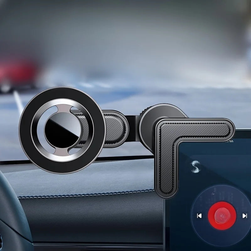 360° Magnetic Car Phone Mount – Universal MagSafe Holder
