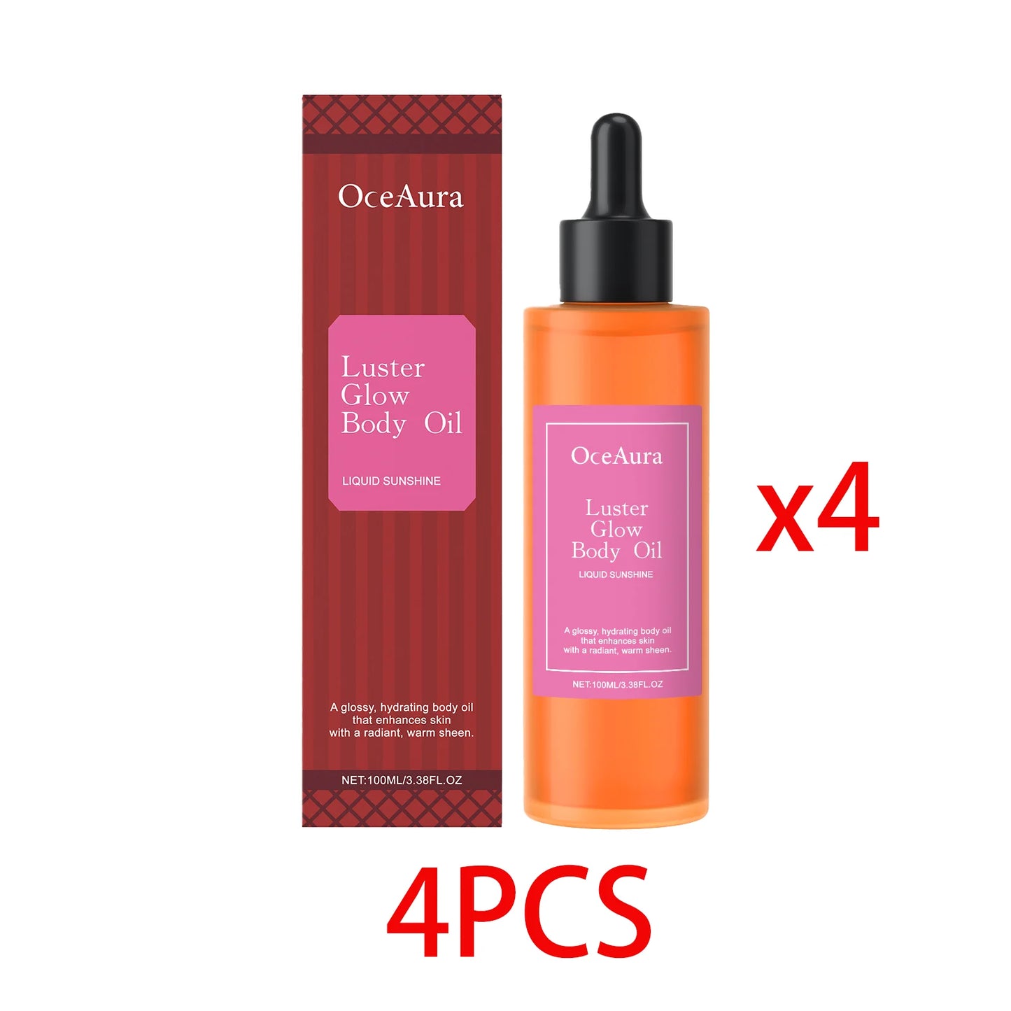 OceAura Citrus Body Oil – Glow, Hydrate & Nourish Skin