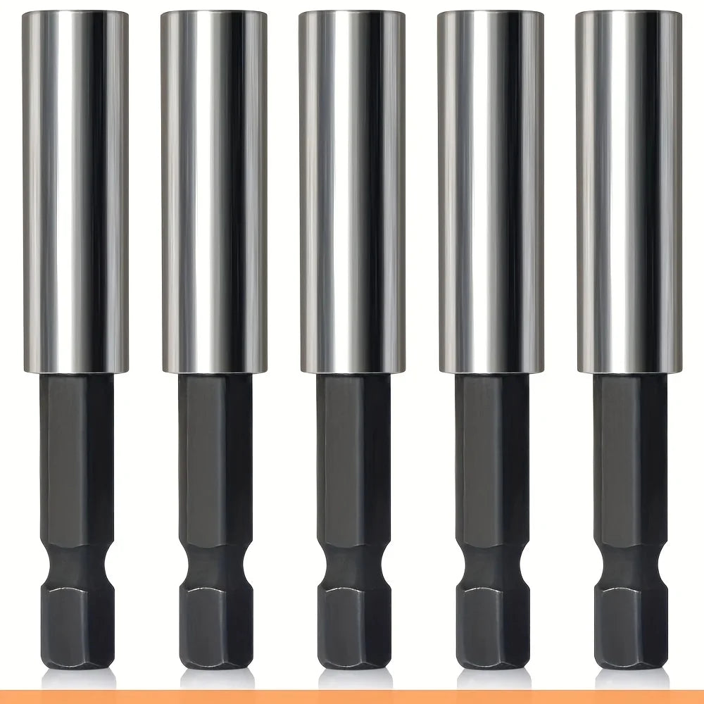 1 Magnetic Extended Bit Holder Hex Shank Driver Adapter Electric
