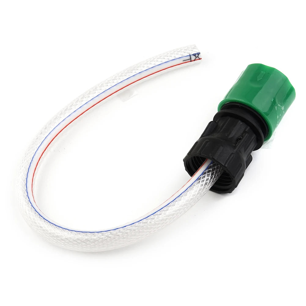 Pressure Washer Suction Tube Pipe Adaptor Bottle Cap Connector Draw