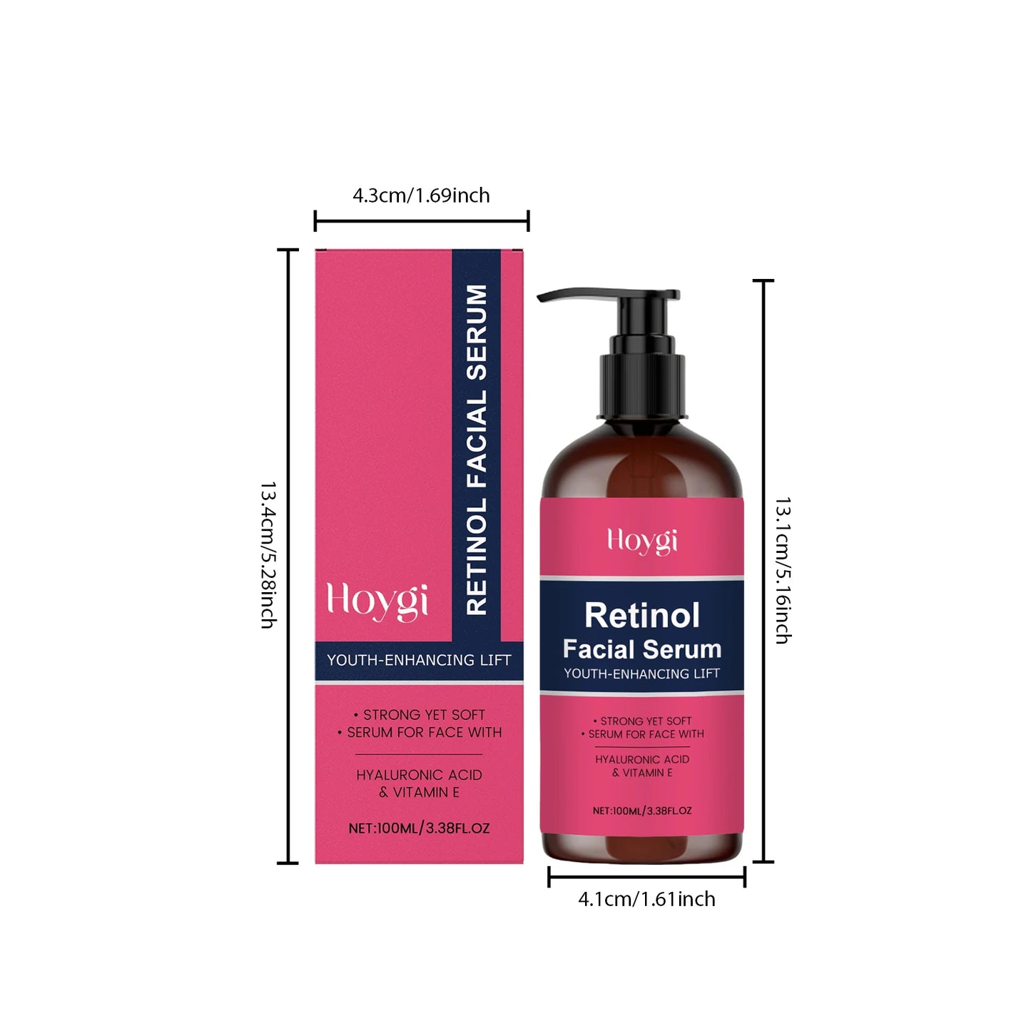 Retinol Face Serum – Anti-Wrinkle, Firming & Hydrating