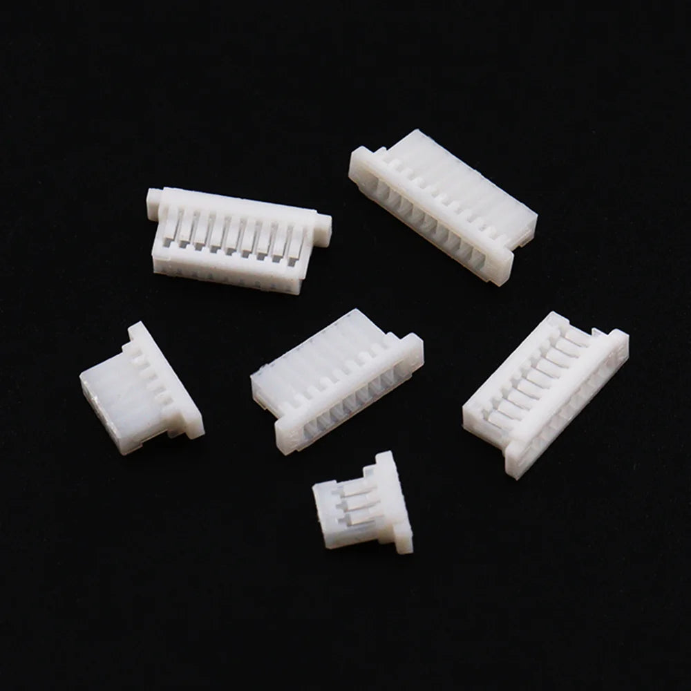 500Pcs/Box JST SH 1.0mm Pitch 2/3/4/5/6/7/8/9/10Pin Plastic Shell Crimp Terminal Connector SH1.0 Connectors Peaceful Pleasures Health and Wellness