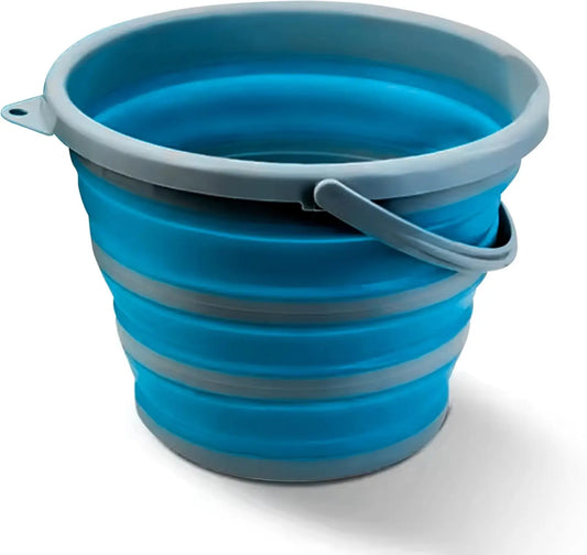 10L Foldable Water Bucket | Portable for Fishing, Travel & Cleaning Foldable Water Bucket Peaceful Pleasures Health and Wellness 10L