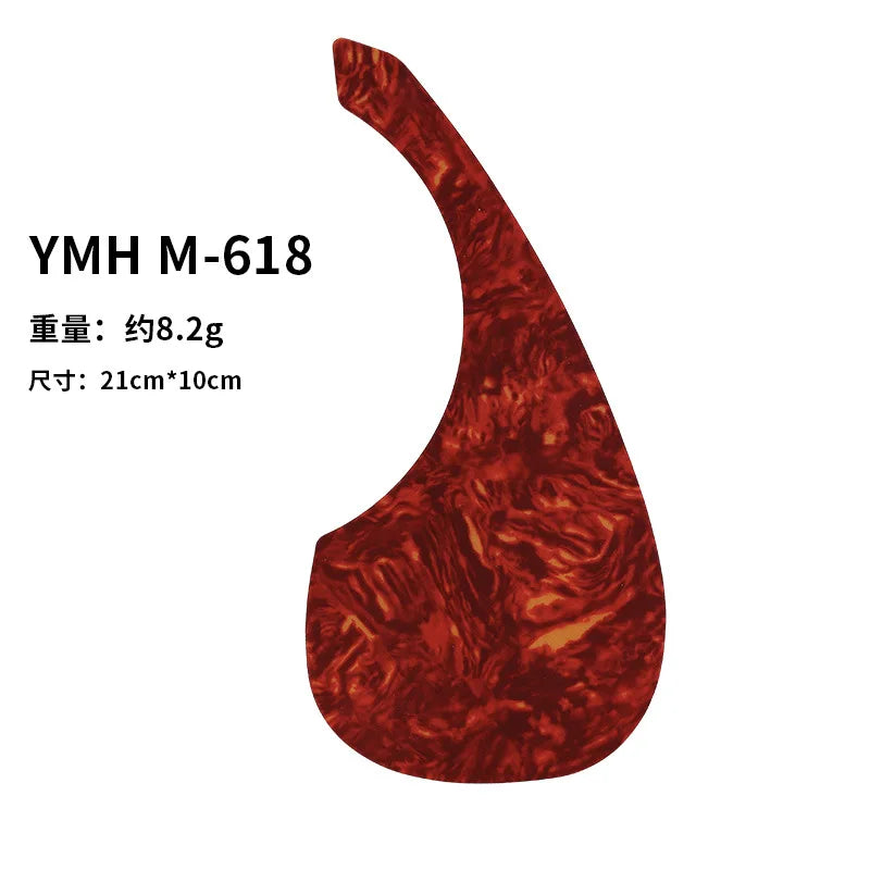 Acoustic Guitar Pickguard Pattern Decorated Self-adhesive Pick Guard