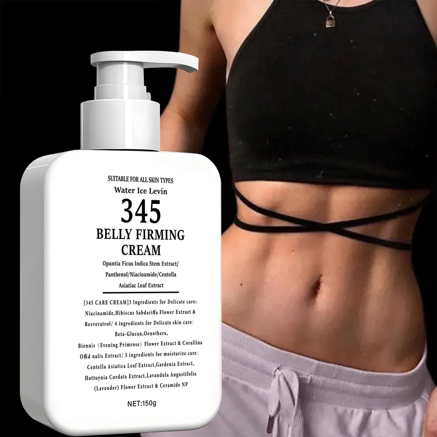 345 Belly Firming Cream – Niacinamide & Centella Body Cream