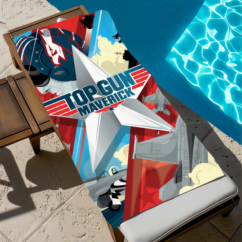 Quick-Dry Beach Towel | Soft Microfiber Pool & Travel Towel Quick-Dry Beach Towel Peaceful Pleasures Health and Wellness z6 STJ40x70CM