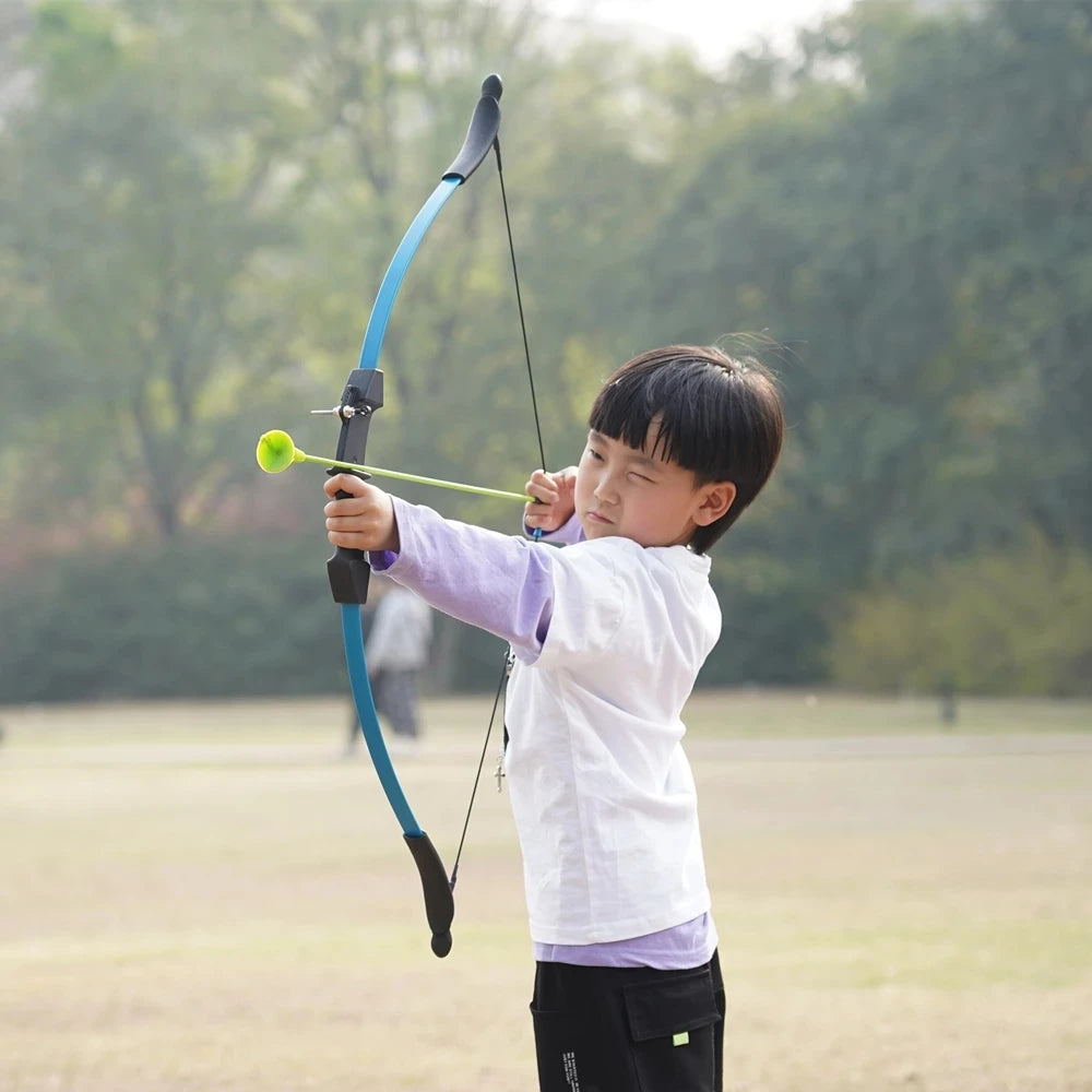 Children Recurve Bow Arrows Youth Kids Take-down Outdoor Shooting Game