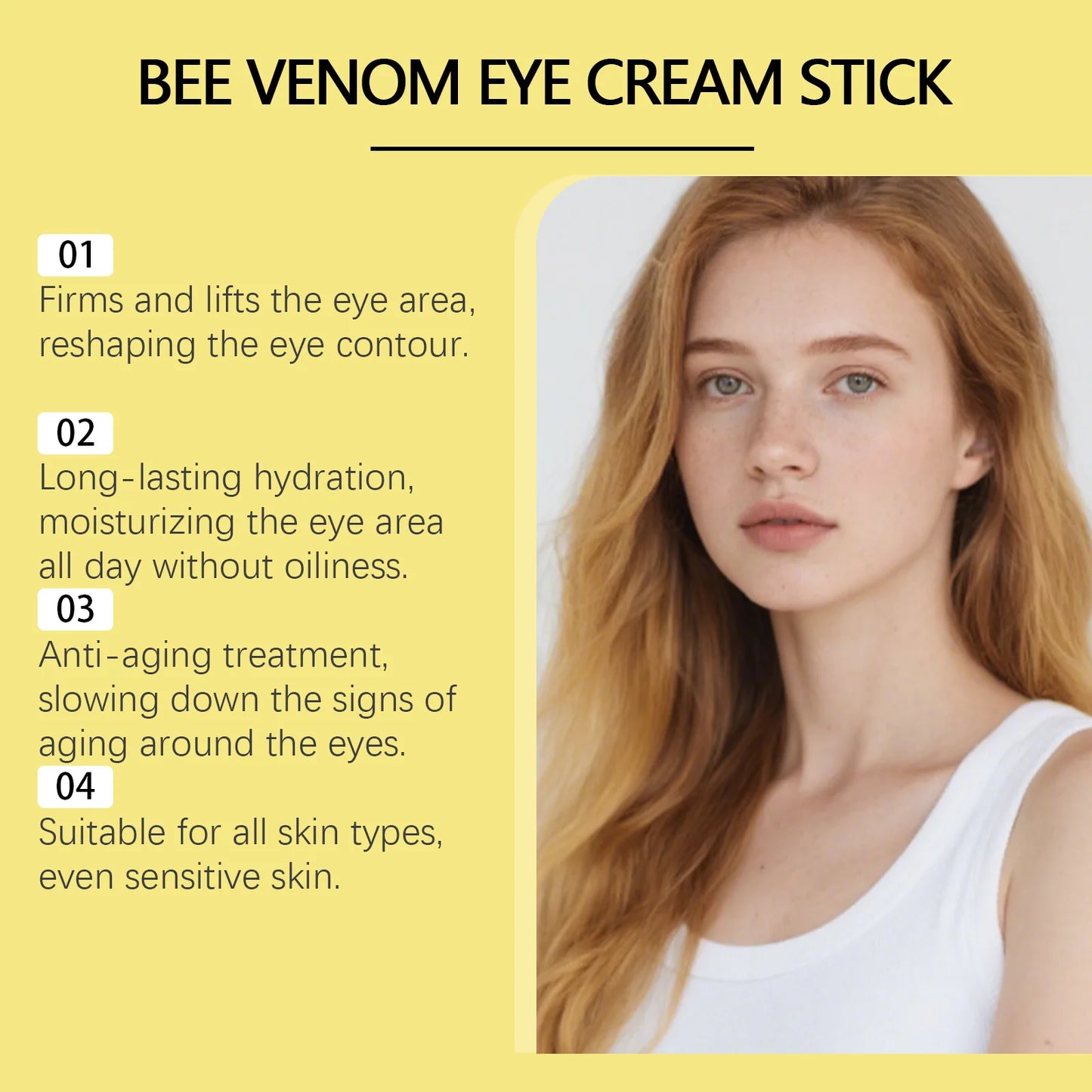 Bee Venom Eye Cream Stick – Dark Circles & Firming
