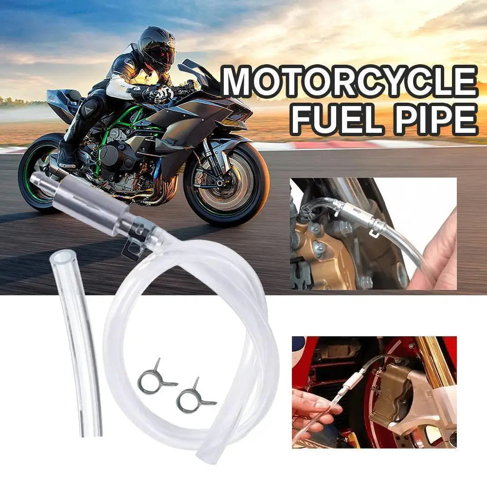 Motorcycle Brake Bleeder Kit | One-Way Check Valve & Hose