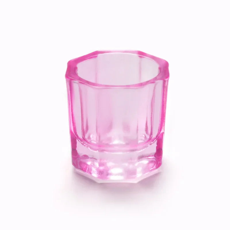 Crystal Glass Dappen Dish | Acrylic Nail Liquid Mixing Cup