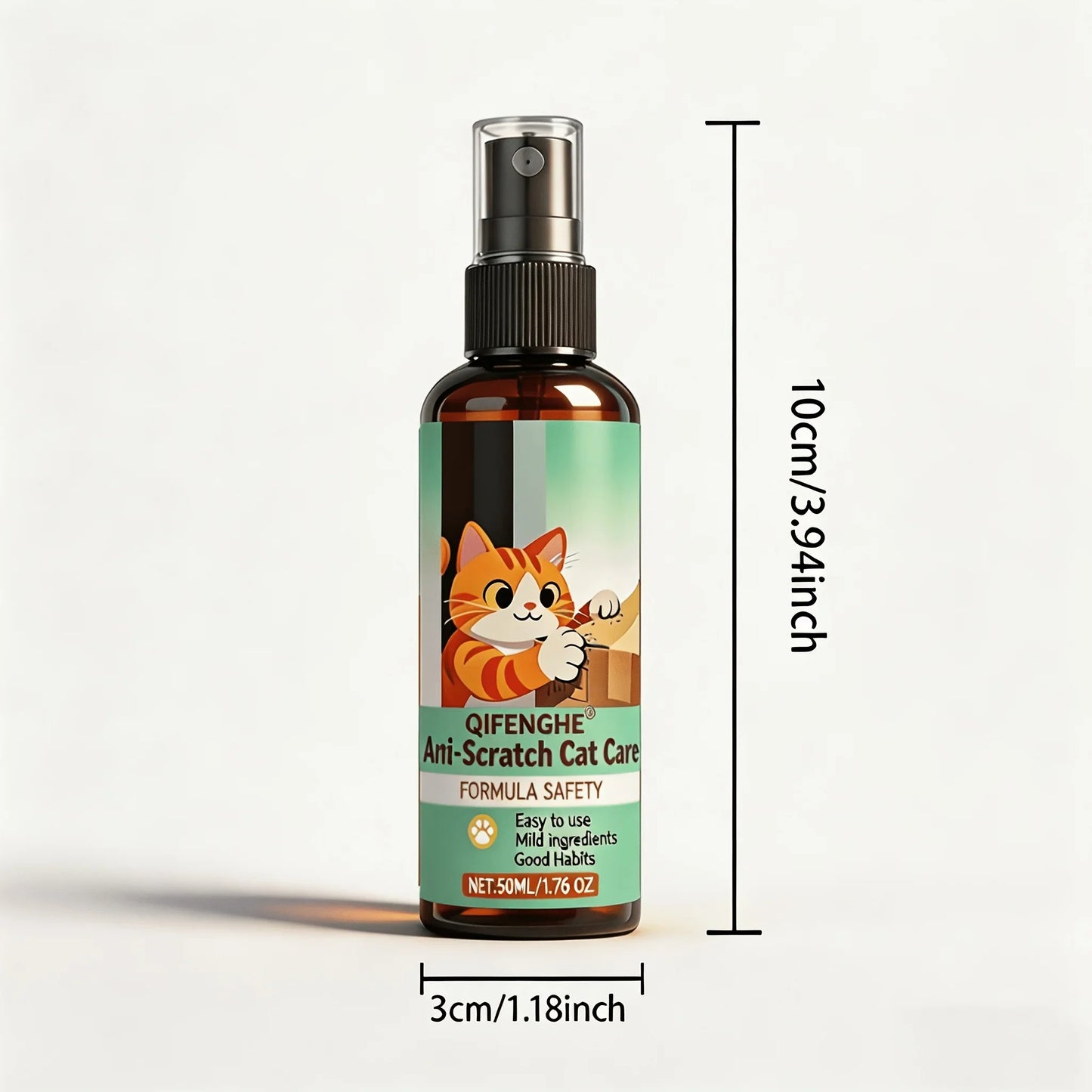 Cat Anti-Scratch Deterrent Spray | Safe, Fresh Scent Formula