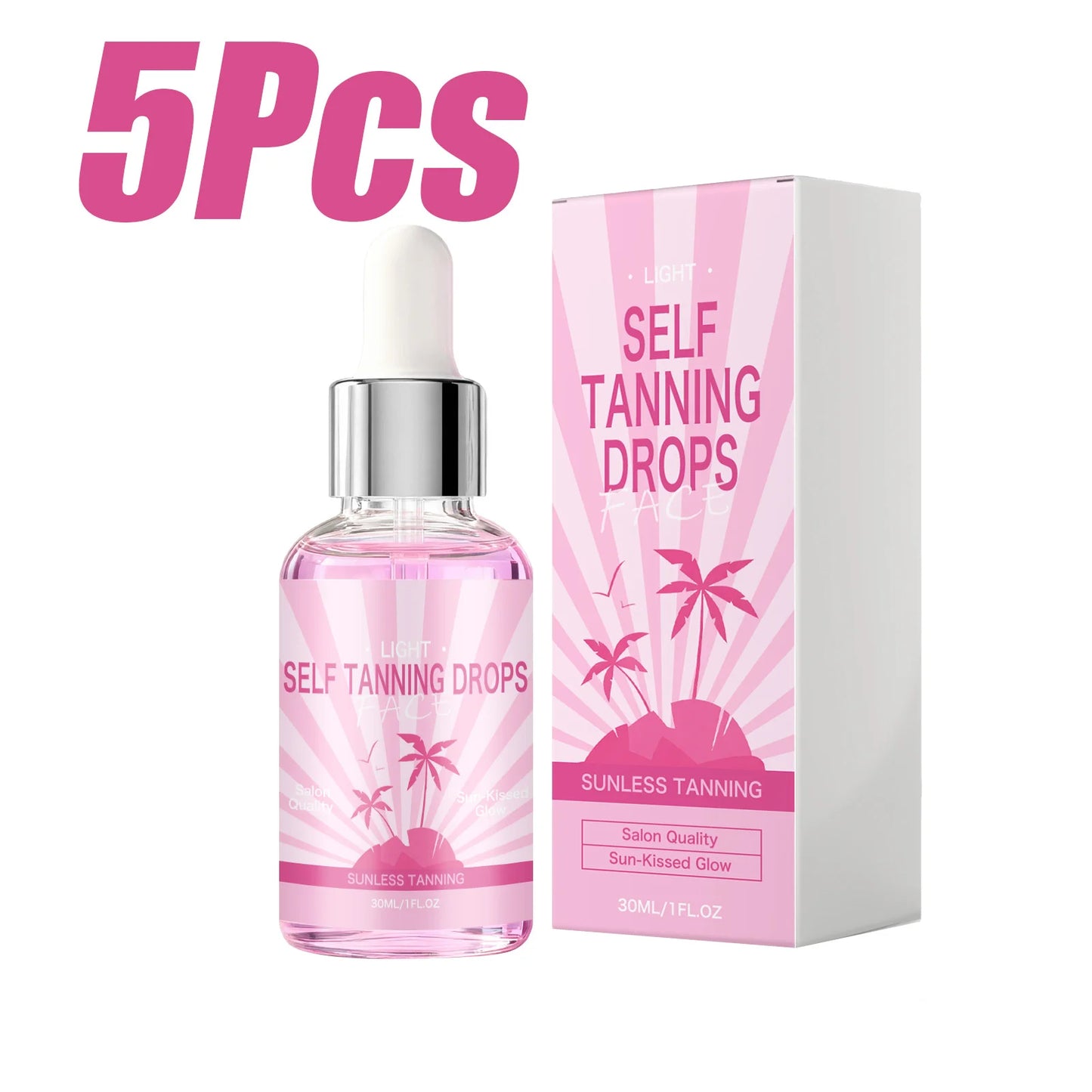 Self Tanning Drops – Sunless Bronzing Serum for Face & Body