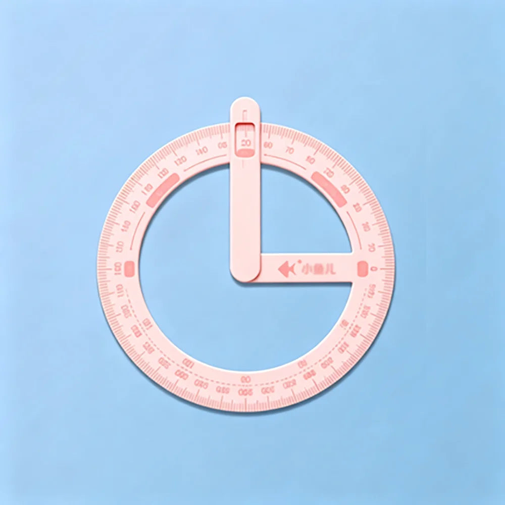 360 Degree Activity Angle Teaching Tool Student Math Protractor