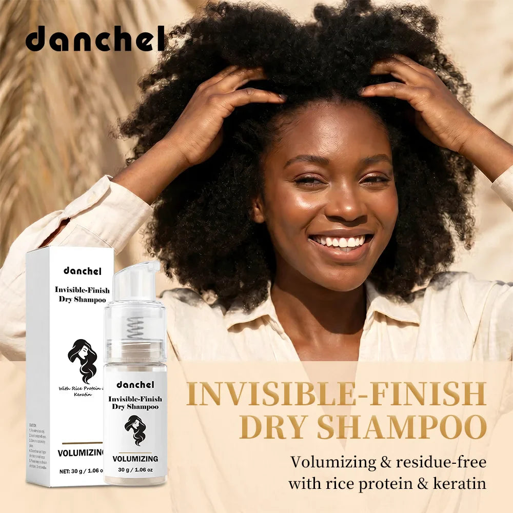 Dry Shampoo Powder – Oil Control, Volume & No White Residue