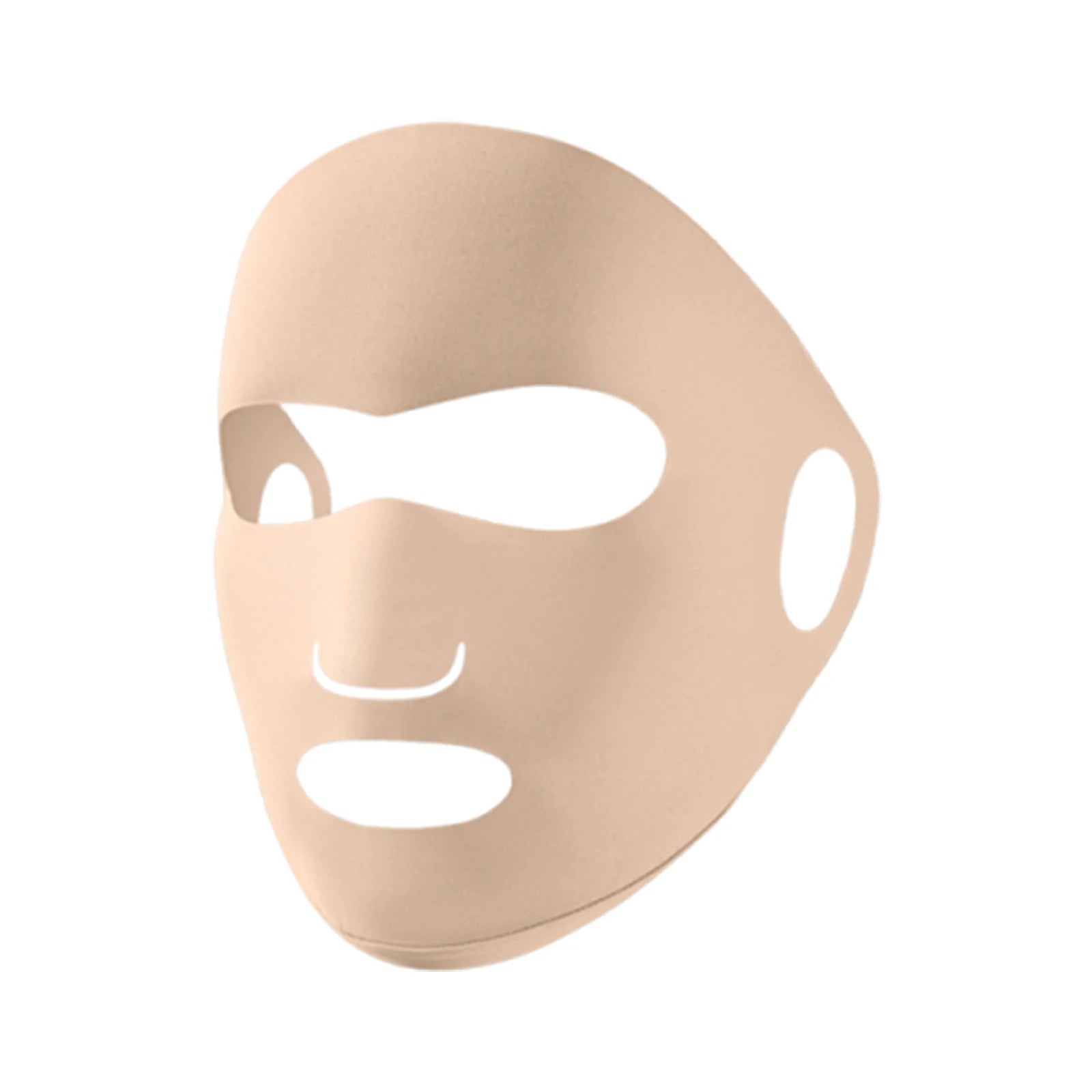 Full Facial Sunscreen Mask Breathable UV Protection Ice Silk Mask Ear-Hanging Open Nose Masking for Spring Summer Outdoor Peaceful Pleasures Health and Wellness