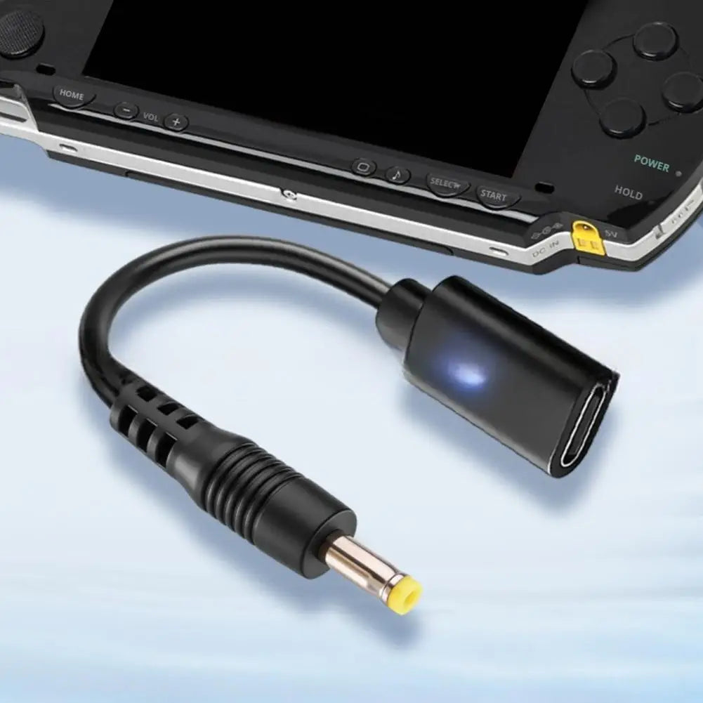 USB-C to PSP Charging Adapter Cable | PSP 1000 2000 3000 USB-C Charging Adapter Peaceful Pleasures Health and Wellness