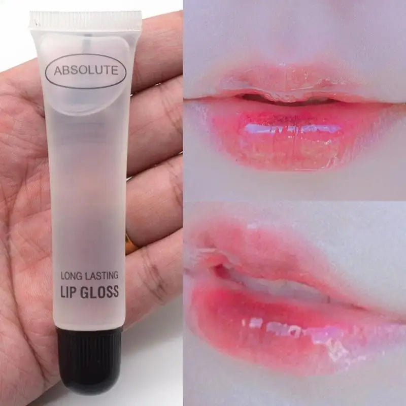 Hydrating Lip Oil Moisturizer Plumper Long Lasting Sexy Lips GlossTransparent Waterproof Volume Lip Clear Lip gloss Base Peaceful Pleasures Health and Wellness