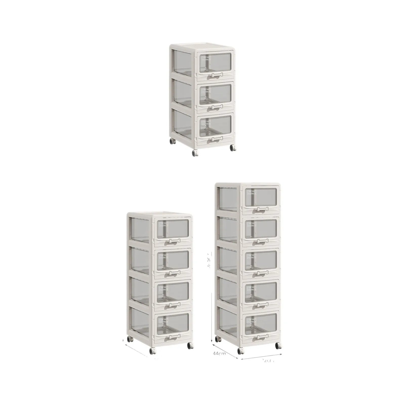 Drawer Storage Cabinet with Wheels: Heavy-Duty Large Capacity Organizer for Snacks, Toys & Household Items in Living Room Peaceful Pleasures Health and Wellness