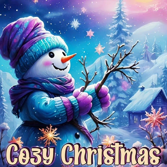 Christmas Snowman Theme Merry Coloring Book Teens Educational Peaceful Pleasures Health and Wellness Christmas style