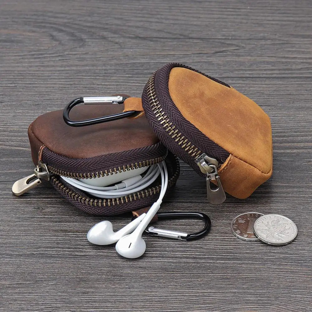 Mini Tactical Coin Purse & Key Bag with Carabiner Clip