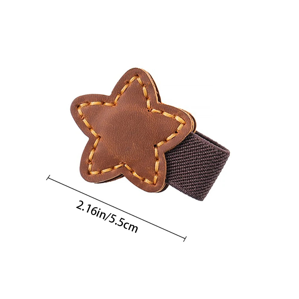 Magnetic Bookmark Holder Pen Inserted Into Pentagram Reading Clip