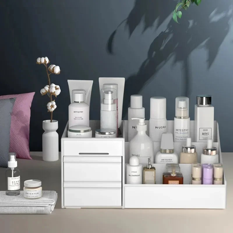 Large Capacity Cosmetic & Makeup Organizer Storage Box