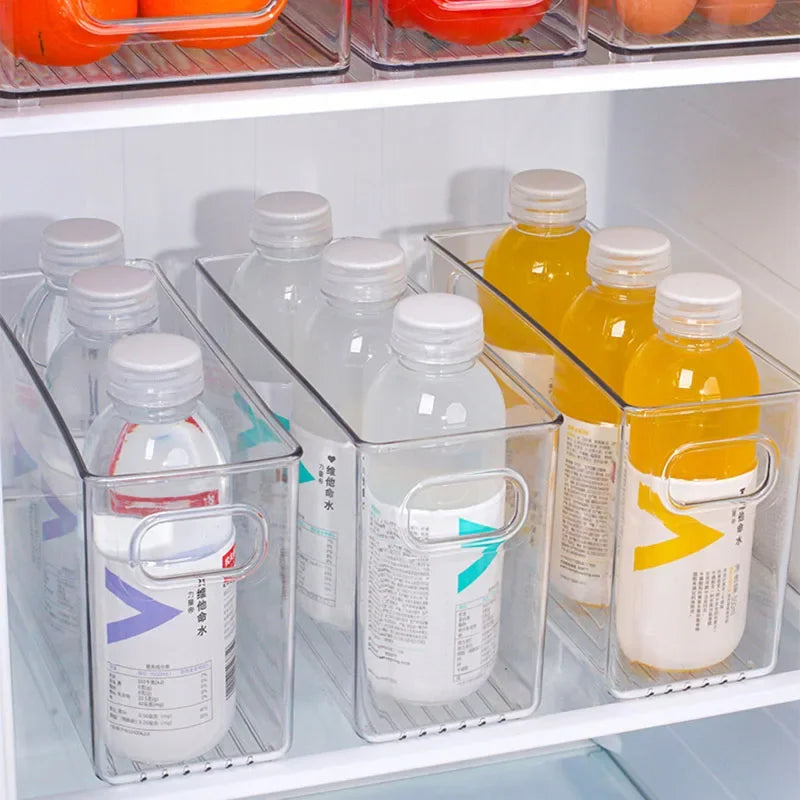 Transparent Refrigerator Storage Box Vegetable Fruit Organizer Fridge Clear Container for Kitchen Food Drinks Storage 2030 Peaceful Pleasures Health and Wellness