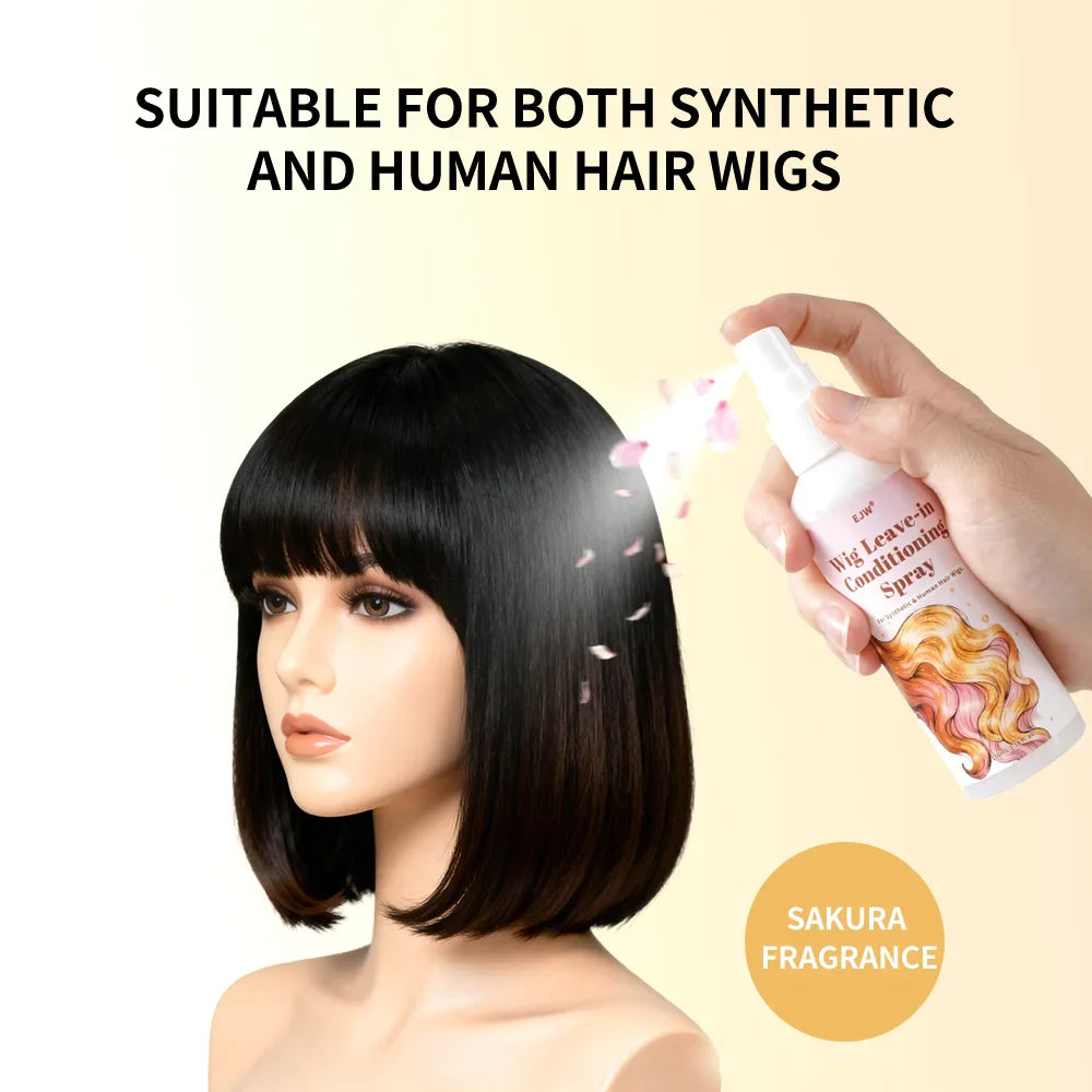 Wig Hair Care Oil Spray – Anti-Frizz, Hydrates & 48H Fragrance