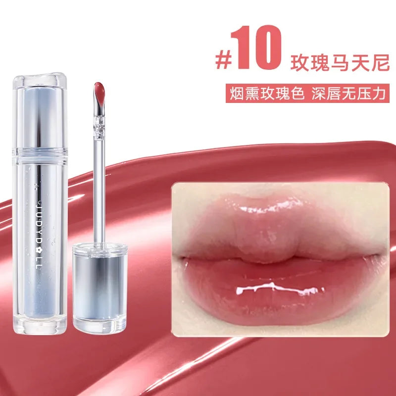 Judydoll Ice Iron Lip Glaze – Mirror Shine Watery Lip Gloss