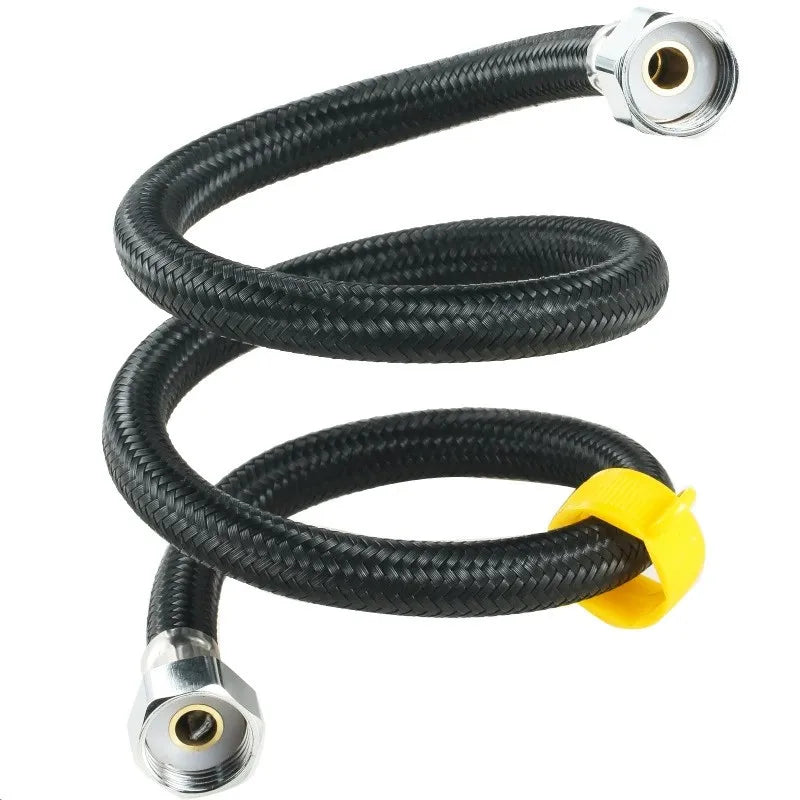 G1/2" Black Nylon Water Inlet Hose | Faucet, Toilet & Heater