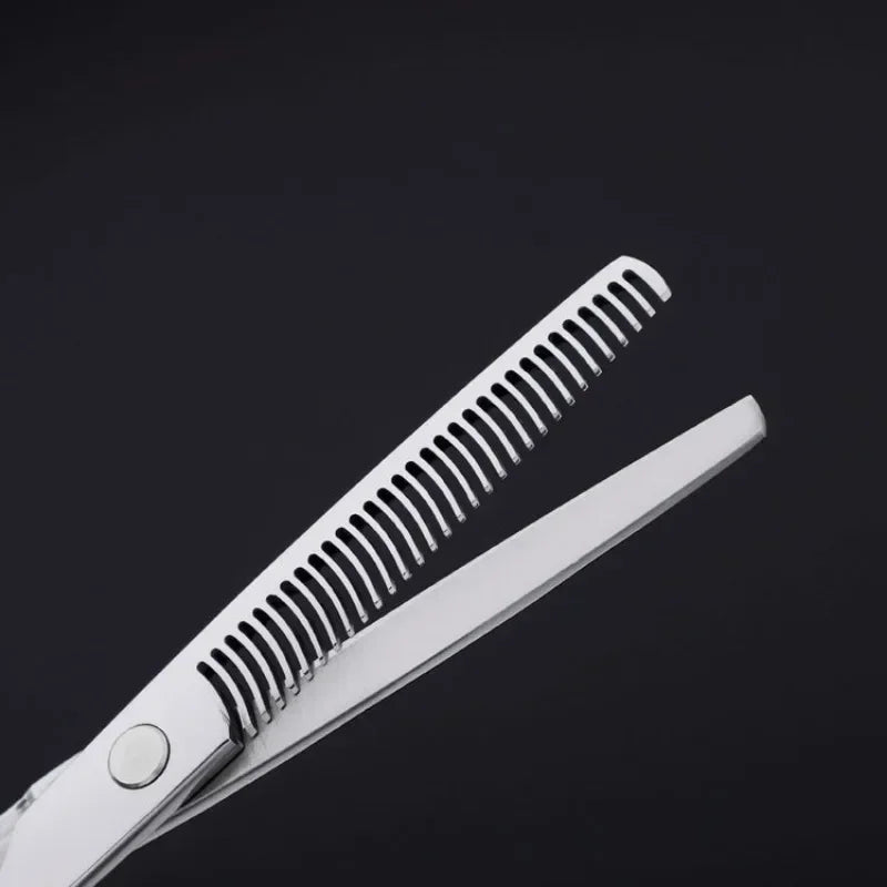 6" Stainless Steel Barber Thinning Scissors | Salon Shears