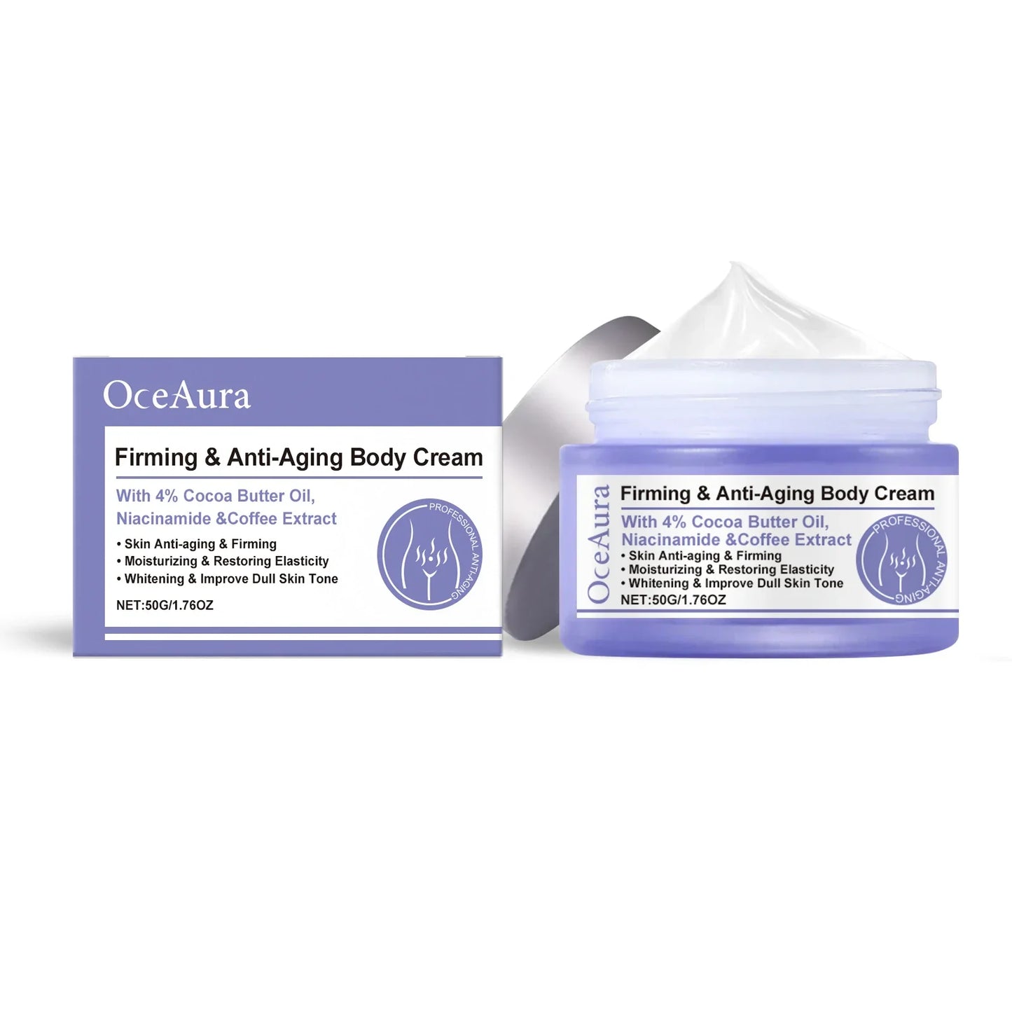 OceAura Firming Neck Cream – Hyaluronic Acid Anti-Aging