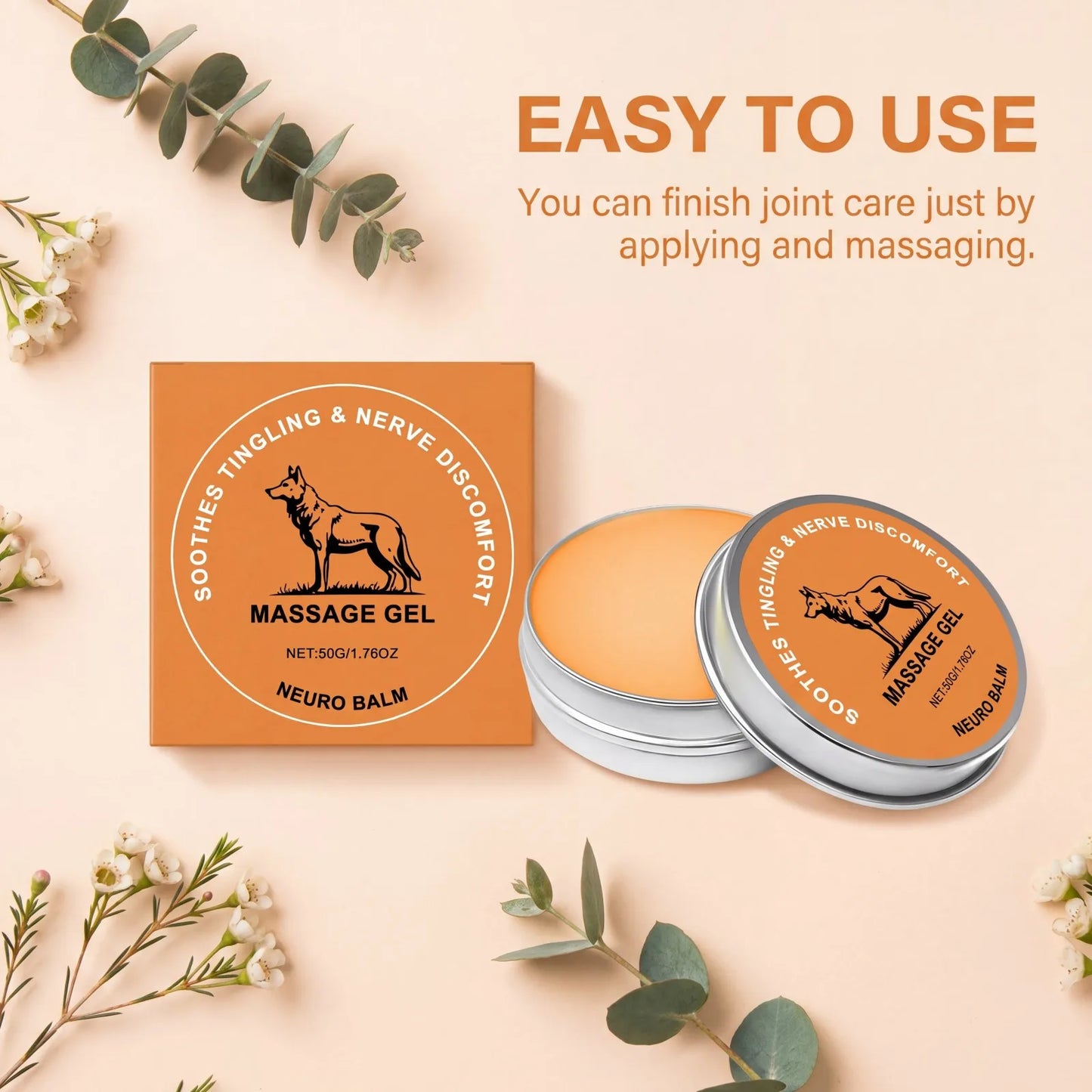 Body Moisturizing Balm – Non-Greasy Quick Absorbing 50g