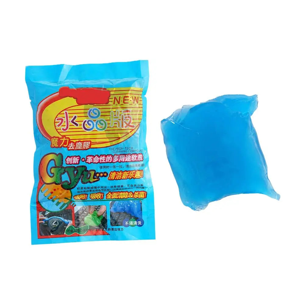 1pcs Car Wash Interior Car Cleaning Gel Dust Remover Glue Computer Keyboard Dirt Cleaner Supplies Cleaning Accessories Peaceful Pleasures Health and Wellness C