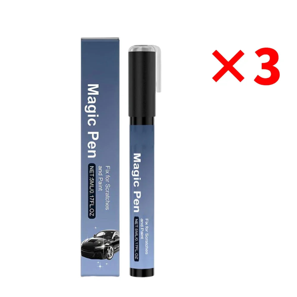 Cars Magic Pen 5ml Universal For All Cars Scratches Swirl Marks And Scuffs Scratch Repair Pen Easy DIY Car Paint Touch Up Peaceful Pleasures Health and Wellness 3PCS