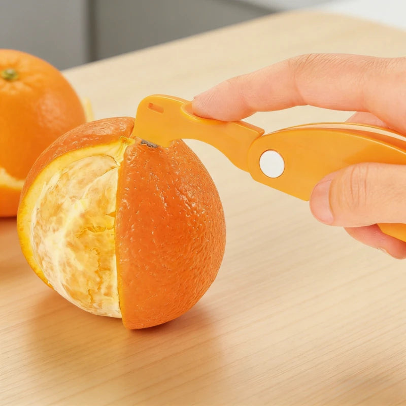Multifunctional Orange Peeler Grapefruit Peeler Pomegranate Peeler Orange Fruit Cutter Fruit Knife Citrus Peeling Kitchen Tool Peaceful Pleasures Health and Wellness