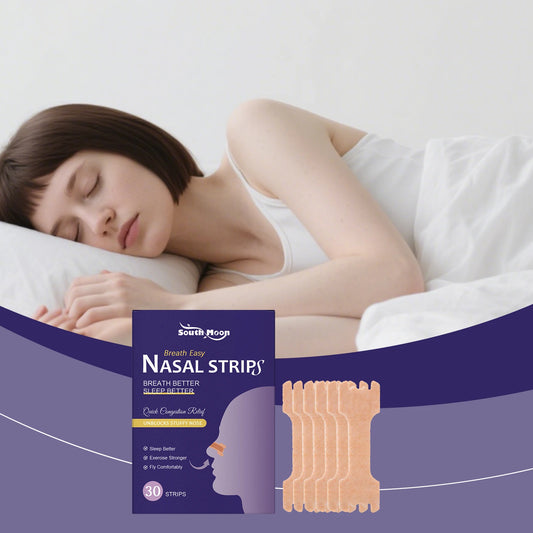 Gentle Nighttime Nasal Strips | Breathable, Unisex, All Skin Types Nasal Strips Peaceful Pleasures Health and Wellness