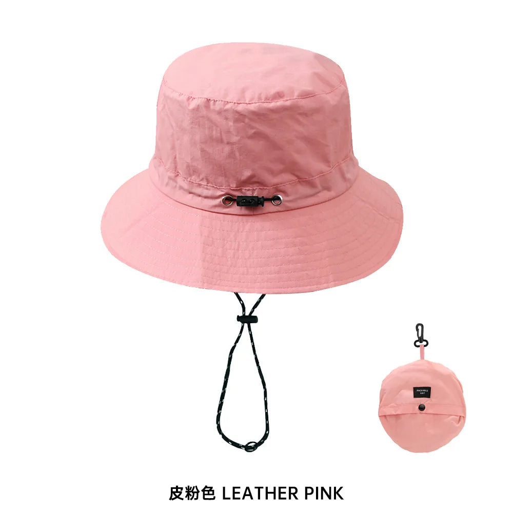 Waterproof Packable Bucket Sun Hat – Quick-Dry, Men & Women