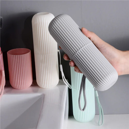Portable Toothbrush & Toothpaste Travel Case Organizer Travel Toothbrush Case Oasis Select